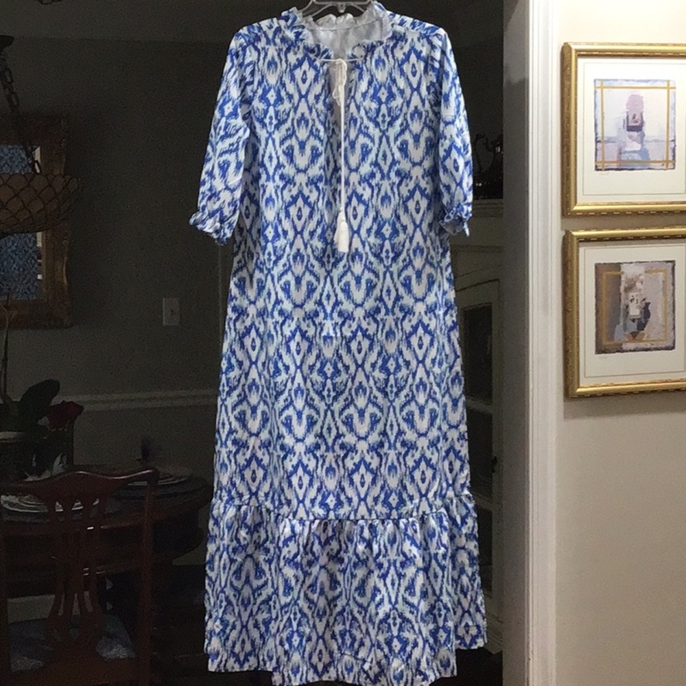 Royal Navy Blue Maxi Dress NEW - Picture 2 of 7